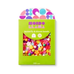 250ct Butterfly & Bloom Beads - Mondo Llama™: Craft Embellishments, Multicolor, Plastic, Ages 6+ -Mondo Llama GUEST 04f0f058 3972 4089 afa5 eb33446693be