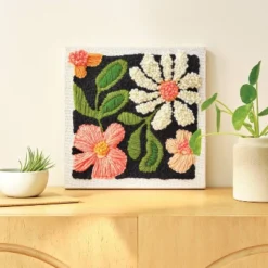 Punch Needling Canvas Kit - Mondo Llama™: Needle Punch Craft Kit For Adults, Includes Yarn & Needle, Art & Design Theme -Mondo Llama GUEST 0614c161 cf6d 4152 a30e d13323457391