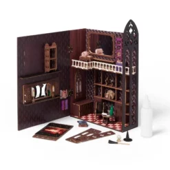 Halloween Craft Haunted Book 3D Miniature Build Kit - Mondo Llamaâ„¢