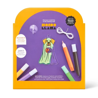 6ct Halloween Characters Suncatchers Craft Kit - Mondo Llama™ 3 6ct Halloween Characters Suncatchers Craft Kit - Mondo Llama™ - Image 3