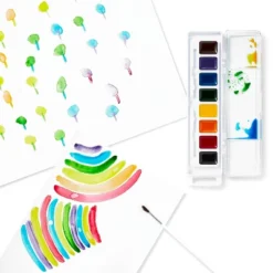 8ct Washable Watercolor Set - Mondo Llama™: Water-Based Acrylic Paints, Multicolor, Craft Paint For Ages 3+ -Mondo Llama GUEST 113ddf22 98c1 4121 8d56 4a6b61fceee2
