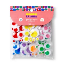 125ct Googly Eyes With Sticker Back - Mondo Llama™: Multicolor Wiggle Eye Stickers For Crafts, Ages 6+ 5 125ct Googly Eyes With Sticker Back - Mondo Llama™: Multicolor Wiggle Eye Stickers For Crafts, Ages 6+ -Mondo Llama GUEST 12550947 1a9f 40eb 9071 4d935bb6b656
