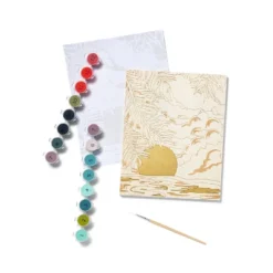 Paint By Number Kit Foil Sunset - Mondo Llama™