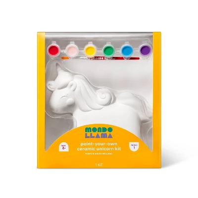 Paint-Your-Own Ceramic Unicorn Kit - Mondo Llama™: Painting Kit With Brush & Paint, Ceramic Animal Craft For Ages 8+ 4 Paint-Your-Own Ceramic Unicorn Kit - Mondo Llama™: Painting Kit With Brush & Paint, Ceramic Animal Craft For Ages 8+ - Image 4