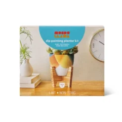 Dip Painting Planter DIY Art Kit - Mondo Llama™: Ceramic Craft Activity, Acrylic Paints & Brushes -Mondo Llama GUEST 1f9ad04e 59f0 4847 b26e dc7341af253c