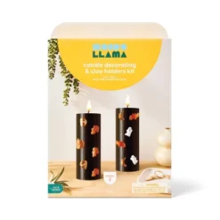 2ct Halloween Craft Pillar Candles Decorating Kit - Mondo Llama™ -Mondo Llama GUEST 2afdac9c 56be 4499 a5ef 5272749424ef