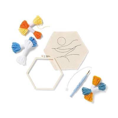 Punch Needle Kit Landscape - Mondo Llama™ 1 Punch Needle Kit Landscape - Mondo Llama™