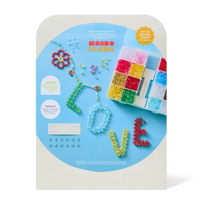Summer Craft Beaded Garland Kit - Mondo Llama™ 3 Summer Craft Beaded Garland Kit - Mondo Llama™ - Image 3