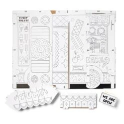 Color-Your-Own Ice Cream Truck DIY Art Kit - Mondo Llamaâ„¢
