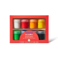 8ct Satin Acrylic Paints - Mondo Llama™: Non-Toxic Craft Paint Set For Kids, Water-Based, Multicolor -Mondo Llama GUEST 37b1bd33 05e8 4b2c 9a2c 5b16d6101871