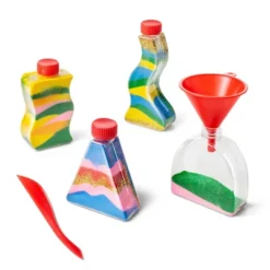 Create-Your-Own Sand Art Kit - Mondo Llama™: DIY Sand Designs & Decoration In Jars, 13 Pieces, Ages 6+ -Mondo Llama GUEST 3bee6616 125c 4b3f 8c6a a9448417d69e