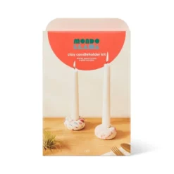 Clay Candleholder Craft Kit - Mondo Llama™ -Mondo Llama GUEST 400497f6 679c 4a18 baec 47e40089bbbb