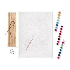 Paint By Number Kit Tiger - Mondo Llamaâ„¢