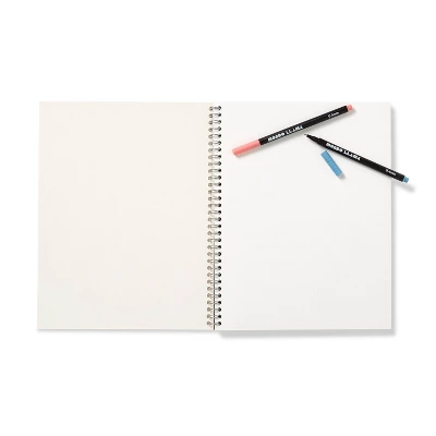 8.5"x11" Medium Weight Sketchbook - Mondo Llama™: Twin-Wire, Acid-Free, Soft Cover, 70 Pages, 1 8.5"x11" Medium Weight Sketchbook - Mondo Llama™: Twin-Wire, Acid-Free, Soft Cover, 70 Pages,