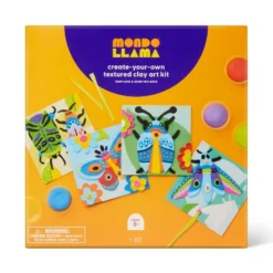 4ct Textured Clay Art Craft Kit - Mondo Llama™ -Mondo Llama GUEST 4561970a 0116 43f5 856a 883d79785635