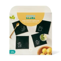 4ct Halloween Craft Beaded Embroidery Napkins Kit - Mondo Llama™ -Mondo Llama GUEST 49f25e4b e987 494e 8454 d6f0b089a3d4