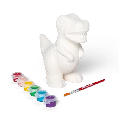 Paint-Your-Own Ceramic Dinosaur Craft Kit - Mondo Llama™: DIY Art Kit With Paint & Brush, Ages 8+ 1 Paint-Your-Own Ceramic Dinosaur Craft Kit - Mondo Llama™: DIY Art Kit With Paint & Brush, Ages 8+