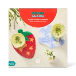 2ct Summer Craft Hot Pad/Coaster Punch Needle Kit - Mondo Llama™ -Mondo Llama GUEST 5298fcd4 972f 4935 b7b9 92c437e5931d