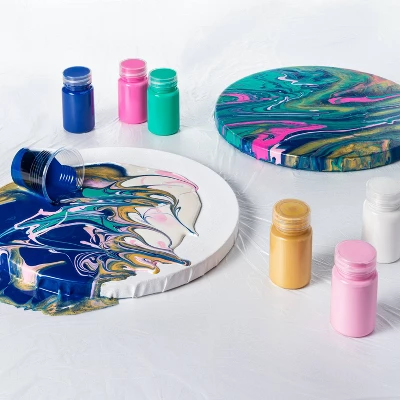 6ct Pre-Mixed Pouring Paints - Mondo Llama™ 3 6ct Pre-Mixed Pouring Paints - Mondo Llama™ - Image 3