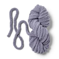 Large Knit Blanket Craft Kit Gray - Mondo Llama™