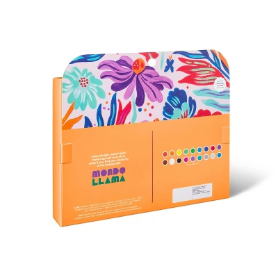 18ct Washable Tempera Paints Classic Colors - Mondo Llama™ 2 18ct Washable Tempera Paints Classic Colors - Mondo Llama™ - Image 2