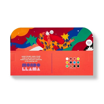 12ct Artist Acrylic Paint Tubes - Mondo Llama™ 2 12ct Artist Acrylic Paint Tubes - Mondo Llama™ - Image 2