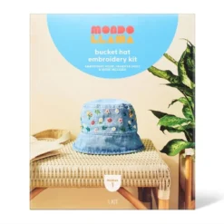 Bucket Hat Floral Embroidery Craft Kit - Mondo Llama™ -Mondo Llama GUEST 70314a21 67a7 43ac 9fba 3c00eca6be41