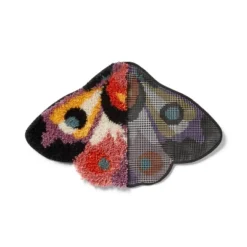 Halloween Craft Moth Latch Hook Rug Kit - Mondo Llamaâ„¢
