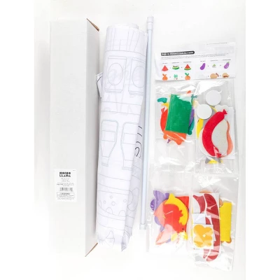 Color -Your -Own Door Store Front Craft Kit - Mondo Llama™ 3 Color -Your -Own Door Store Front Craft Kit - Mondo Llama™ - Image 3