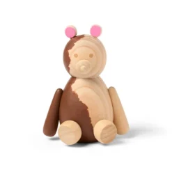 Turned Wood Bear - Mondo Llamaâ„¢
