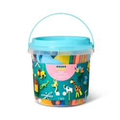 273pc Jungle Bucket Of Crafts - Mondo Llama™: DIY Art Kit, Includes Pom Poms, Acrylic Material, Ages 6+ -Mondo Llama GUEST 7b47adb7 38cc 4286 9b81 57ebf2ec4e82
