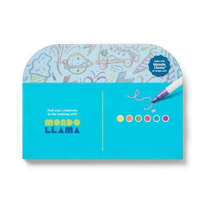 6ct Metallic Outline Markers - Mondo Llama™ 2 6ct Metallic Outline Markers - Mondo Llama™ - Image 2