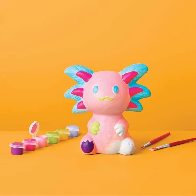 Ceramic Axolotl Painting Craft Kit - Mondo Llama™ 1 Ceramic Axolotl Painting Craft Kit - Mondo Llama™