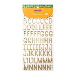 Alphabet Foam Stickers Gold Foil - Mondo Llama™: 147 Count, Letter & Number Stickers, 2 Sheets 5 Alphabet Foam Stickers Gold Foil - Mondo Llama™: 147 Count, Letter & Number Stickers, 2 Sheets -Mondo Llama GUEST 8b390823 b2ab 4731 a8dc cb80dd303be1
