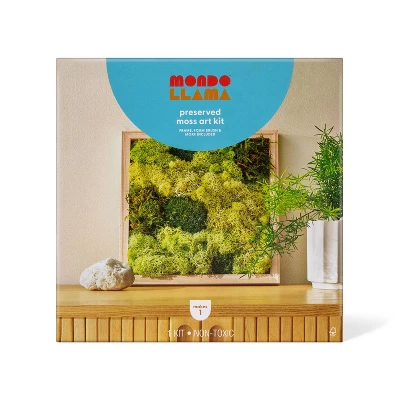 Preserved Moss Art Wood Craft Kit - Mondo Llama™ 4 Preserved Moss Art Wood Craft Kit - Mondo Llama™ - Image 4
