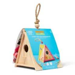 Embellished Wood Birdhouse Painting Craft Kit - Mondo Llama™ -Mondo Llama GUEST 9dabe488 e314 431d a9c9 afb5e76bb0d7