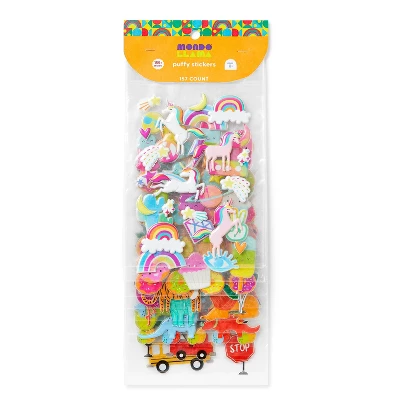 157ct 3D Puffy Stickers - Mondo Llama™ 3 157ct 3D Puffy Stickers - Mondo Llama™ - Image 3