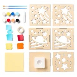 Space Lantern Decoupage And Painting Craft Kit- Mondo Llama™