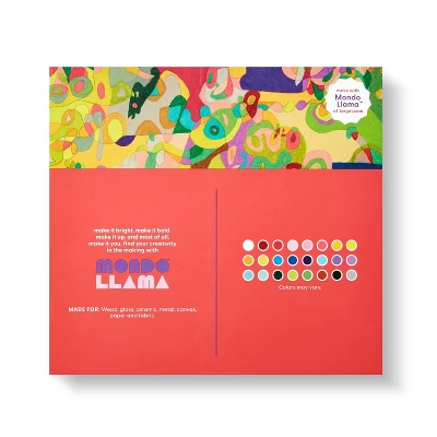 24ct Acrylic Paint Set Classic Colors - Mondo Llama™ 2 24ct Acrylic Paint Set Classic Colors - Mondo Llama™ - Image 2