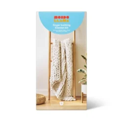 Large Knit Blanket Craft Kit Cream - Mondo Llama™: Finger Knitting Yarn DIY Art Kit For Adults -Mondo Llama GUEST a9a5f85d 4982 43e0 98b9 12ad6274b917