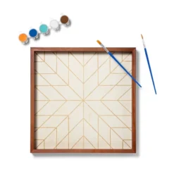 Paint-Your-Own Wood Mosaic Kit - Mondo Llamaâ„¢