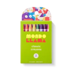 24ct Crayons Classic Colors - Mondo Llama™: School Supplies For Kids, Low-Odor, Multicolor, Ages 3+ -Mondo Llama GUEST ab5db5bb d35c 437f 90f0 6eee60e4e42c