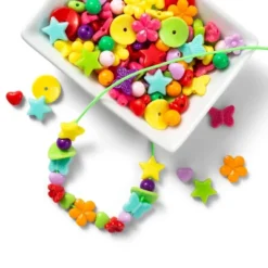 250ct Butterfly & Bloom Beads - Mondo Llama™: Craft Embellishments, Multicolor, Plastic, Ages 6+ -Mondo Llama GUEST af379071 323a 4588 81c9 4370d933f9f0