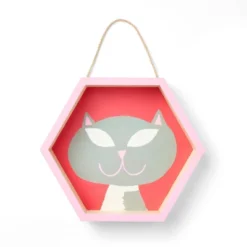 DIY Base Hexagon Box Unfinished Craft - Mondo Llamaâ„¢: Wood, Adult Craft, 11.02" Height, 12.76" Width, 2.24" Depth