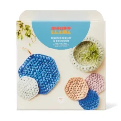 Crochet Coaster And Basket Craft Kit - Mondo Llama™ -Mondo Llama GUEST b3371a13 8522 4ae6 afc1 629643baabf6