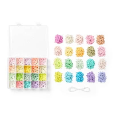 8000ct Clay Beads Bracelet Making Kit Pastel - Mondo Llama™ 2 8000ct Clay Beads Bracelet Making Kit Pastel - Mondo Llama™ - Image 2