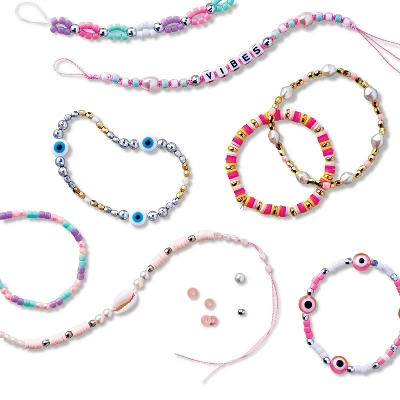 Jewelry Craft Kit - Mondo Llama™: Bracelet Making Kit With Beads, Charms & Storage Case 3 Jewelry Craft Kit - Mondo Llama™: Bracelet Making Kit With Beads, Charms & Storage Case - Image 3