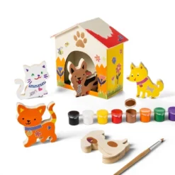 Paint-Your-Own Wood Pets Kit - Mondo Llama™ -Mondo Llama GUEST cee9b6cf 3efa 4684 bfd1 c3191a0f9e56
