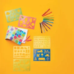 20pc Super Sketches Stencil Set - Mondo Llama™ -Mondo Llama GUEST d0b6c014 4aab 4628 bad9 5d8735f46a9c