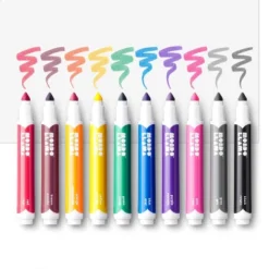 10ct Washable Markers Broad Tip Classic Colors - Mondo Llama™: School Supplies For Kids, 2mm, Multicolored, Ages 3+ -Mondo Llama GUEST d27de7ee 972d 48e9 a0b1 2fe49f0dcfc9